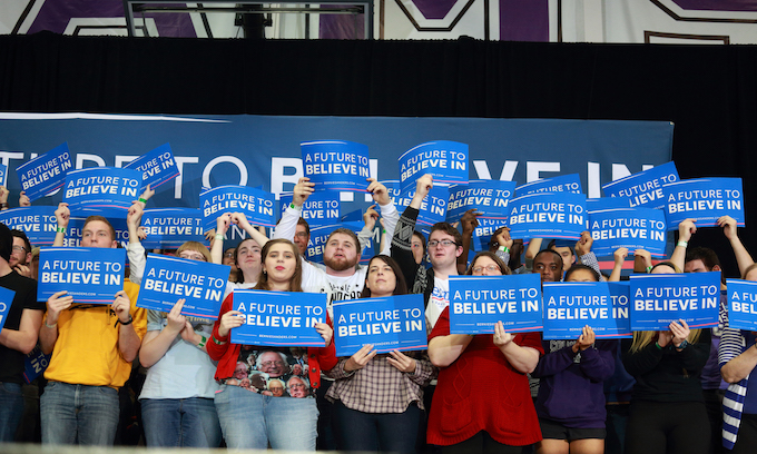 So much for Bernie’s secret weapon: Young people aren’t voting