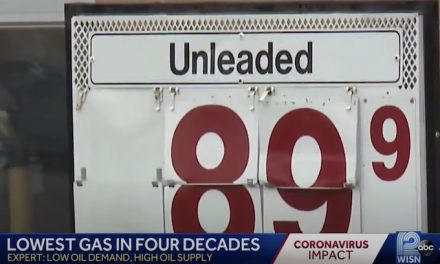 U.S. gas prices way down from last April; under $1 per gallon in Midwest