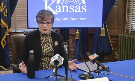 Kansas governor vetoes bill limiting her emergency powers