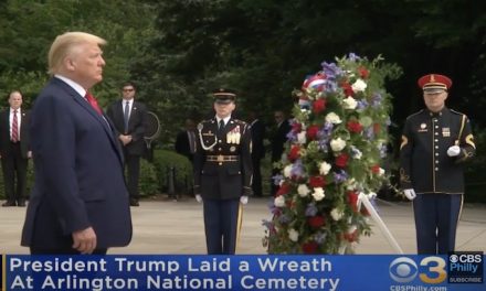 Trump lays wreath as Memorial Day observances adapted nationwide