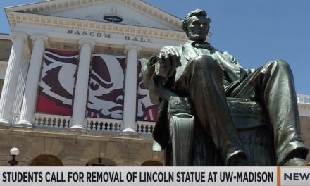 Students call for removal of Lincoln statue