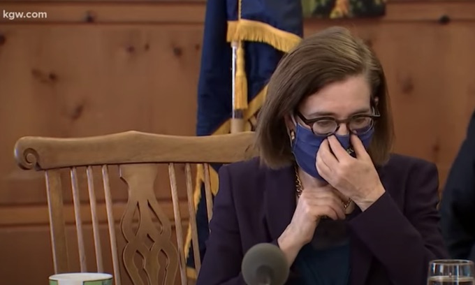 Oregon governor ‘incredibly concerned’ about violence in Portland today
