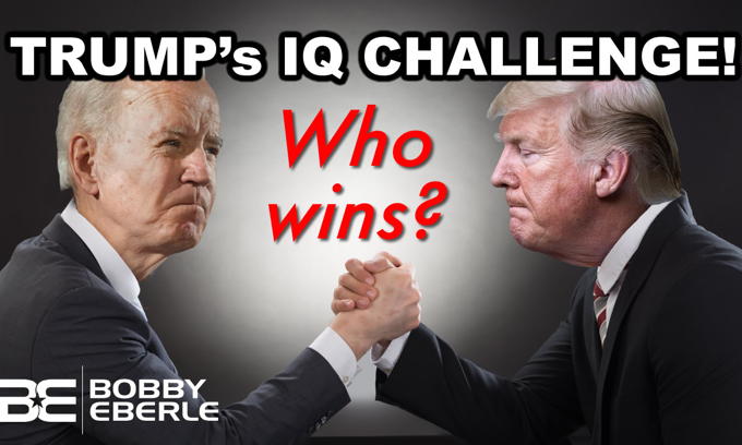 Who wins? Trump Challenges Joe Biden AND Fox News’ Chris Wallace to IQ Test