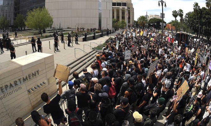 Police denied access to LAPD gang database records
