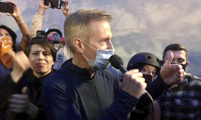 Tear Gas: Portland’s Democrat Mayor Stands With The Rioters Against Law And Order