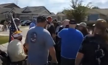 Antifa threatens Back the Blue rally in CO; gets run out of neighborhood