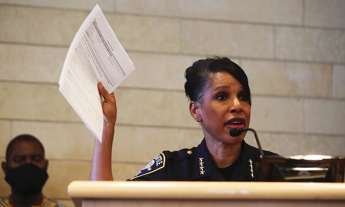 After protests near her home, Seattle police chief asks City Council for intervention