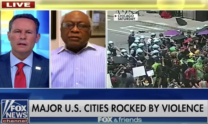 Clyburn refuses responsibility for violent BLM riots in Democrat cities