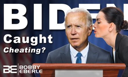 Joe Biden caught cheating? Was Biden using teleprompter to answer questions?