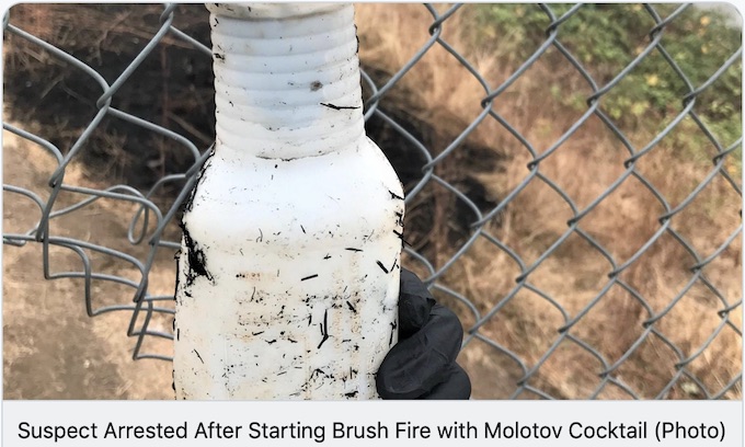 Man arrested twice in 12-hour span for starting fires in Oregon