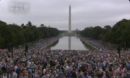 Tens of thousands of Christians converged on DC and trashed the city