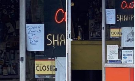 ’Speak English or Pay $10 Extra’ sign at New Jersey shop sparks outrage