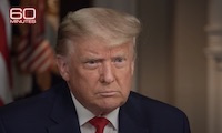 Trump posts his tape of hostile ’60 Minutes’ interview before it airs