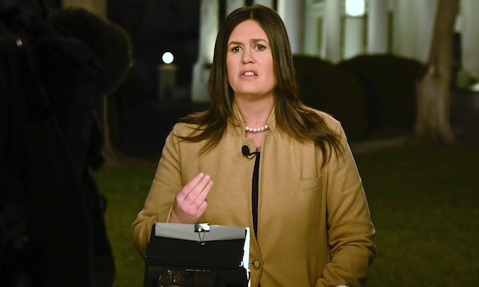Sarah Sanders tapped to give Republican response to State of the Union