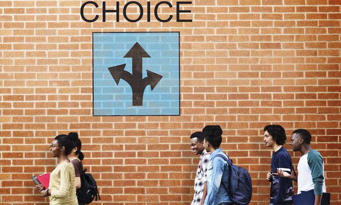 School Choice Only Option in Divided Nation