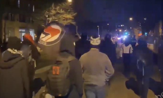 Antifa and Black Lives Matter march in DC, chanting ‘burn it down’, harassing diners