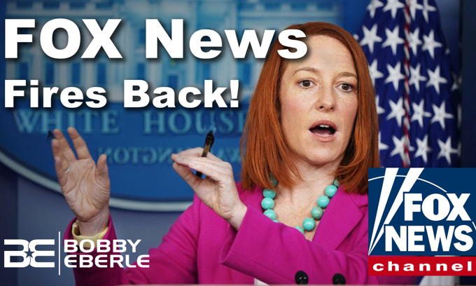 Fox News FIRES BACK after Joe Biden snub; Jen Psaki dodges again