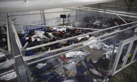 Biden finally allows press into TX facility packed with more than 4K illegal aliens