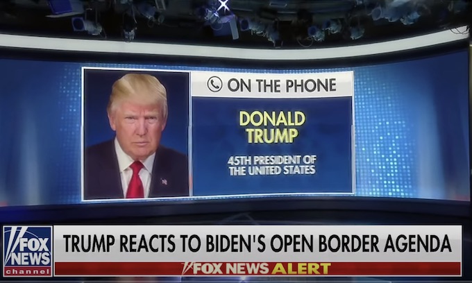 Trump gives interview to Maria Bartiromo covering the border, vaccine, and much more