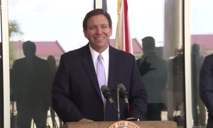 Ron DeSantis rips Newsom. In California, ‘you ain’t seeing very many Florida license plates’
