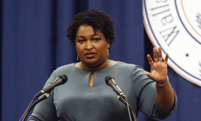 The Stealth Edits Helping Stacey Abrams