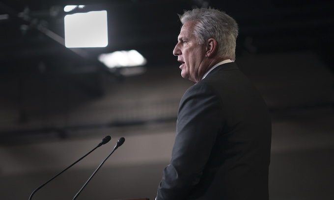 Kevin McCarthy nominated to be next Speaker