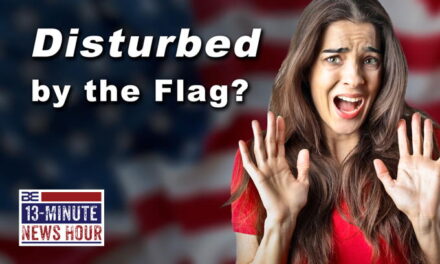 Radical Leftist ‘DISTURBED’ by American Flags; NYT has her back
