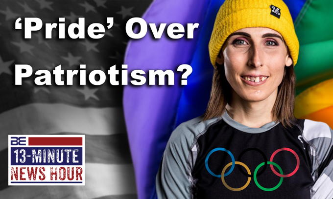 Transgender Olympian Wants to Burn U.S. Flag on the Podium