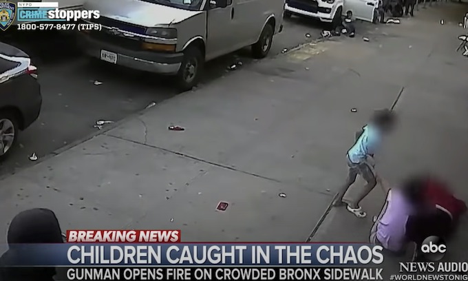 Children who dodged death in Bronx street shooting are too scared to sleep, parents say