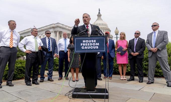 Conservatives want to boot Cheney, Kinzinger from House GOP