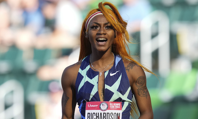 Richardson will miss Olympic 100 after failing marijuana test; AOC calls it racist