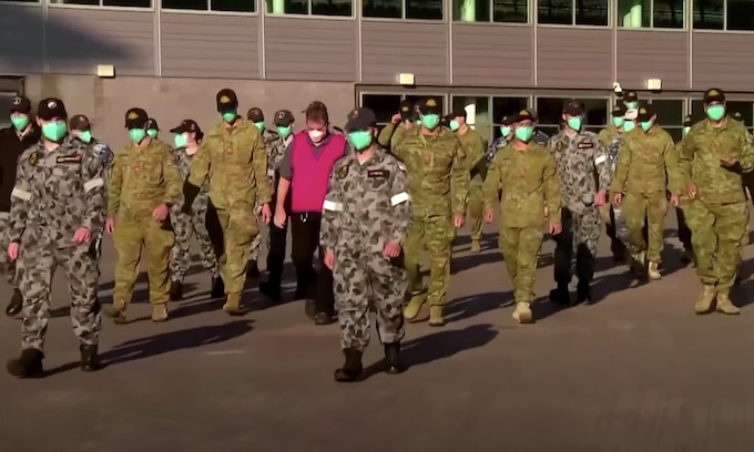 Thousands of police, soldiers enforce Sydney’s lockdown