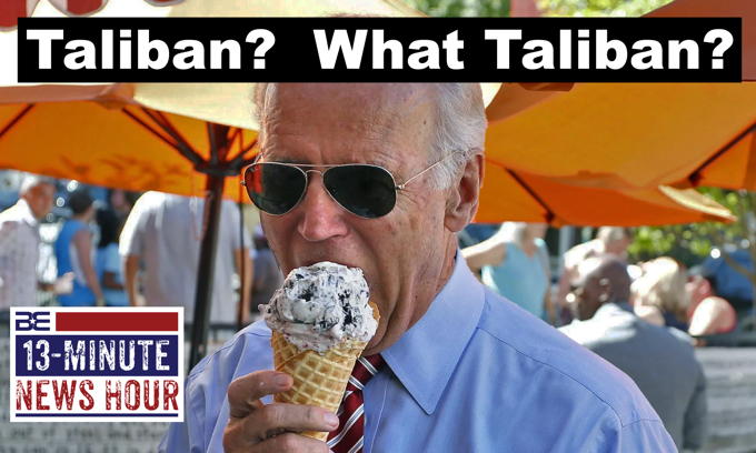 Joe Biden Vacations while Taliban hold Americans Hostage in Afghanistan
