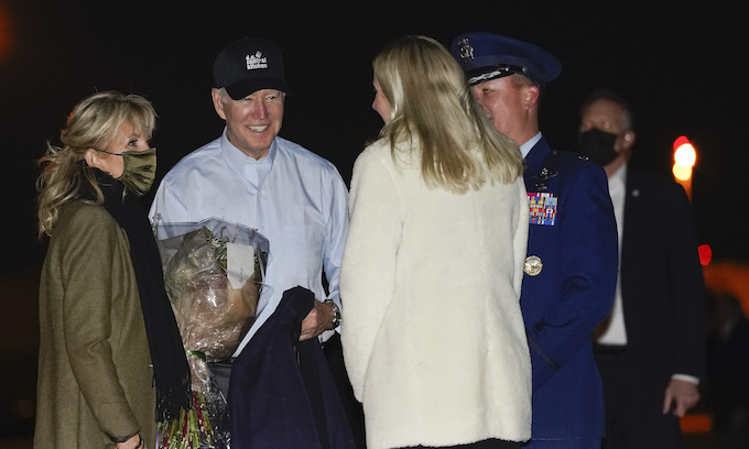 Scranton Joe ups his game! President ‘rents’ his billionaire private equity ‘friend’ David Rubenstein’s $30M Nantucket compound for Thanksgiving
