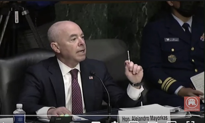 DHS Secretary Mayorkas in Fiery Exchanges With GOP Lawmakers at Senate Judiciary Committee Hearing