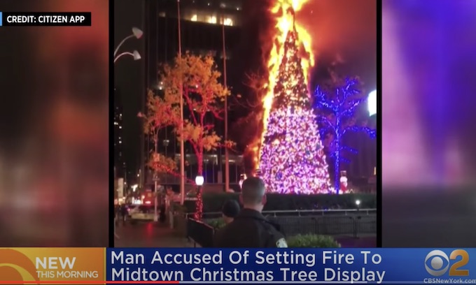 UPDATE: Fox News’ All-American Christmas Tree Set Ablaze, Suspect Arrested