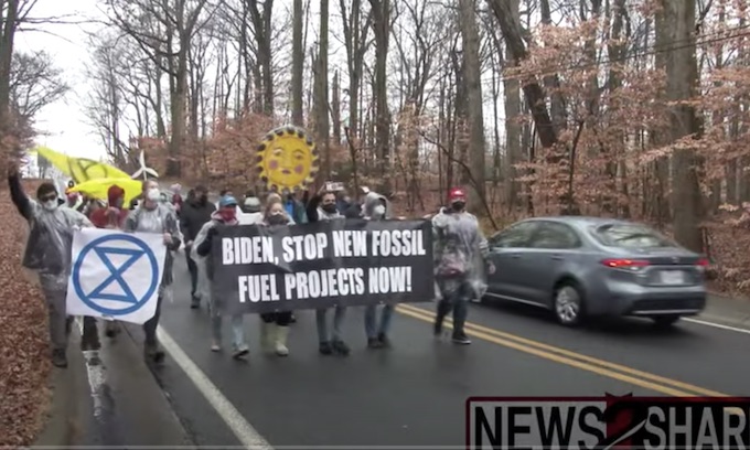 ‘Occupy Biden’ targets Delaware home of current president