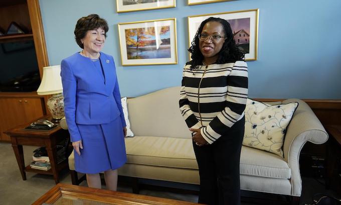 RINO Susan Collins will vote to confirm Biden Supreme Court nominee who can’t define a ‘woman’