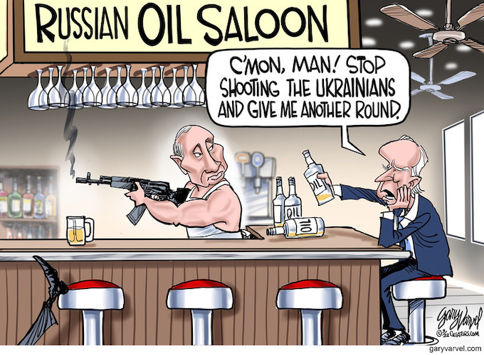 No American Oil For Joe!