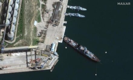 Russia’s Black Sea Flagship Sunk