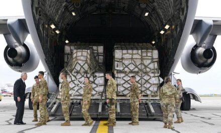 US Military delivers 78,000 pounds of baby formula from Germany to America