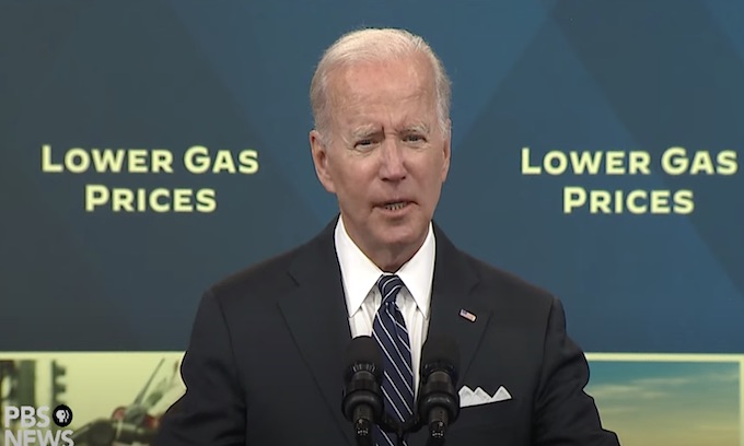 Biden lambastes oil firms, demands they lower gasoline prices “right now”