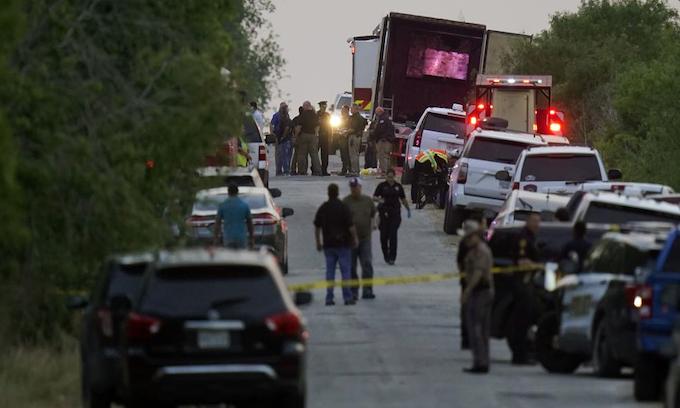 Deaths of migrants locked in semi-trailers are the result of Biden’s open border policy