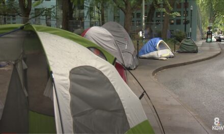 Portland residents with disabilities sue city for allowing homeless encampments, tents to block sidewalks