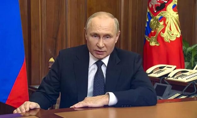 Putin signs annexation order for 4 Ukrainian regions