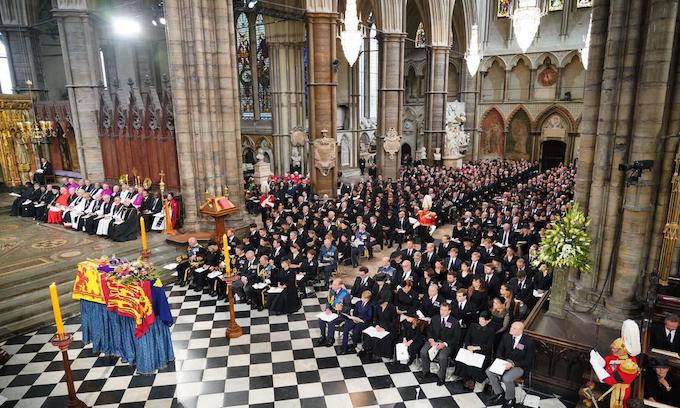 Queen Elizabeth II mourned by Britain and world at funeral