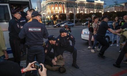 Almost 1,400 arrested in anti-war protests in Russia