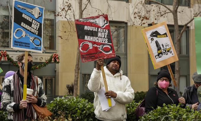 Federal judge says San Francisco can’t clear homeless camps