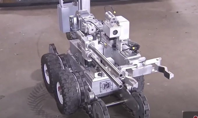 Police robots armed with explosives now approved in San Francisco, robotic K-9s tested in Mass