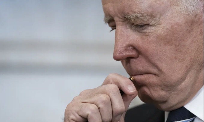 Majority of Americans disapprove of Biden’s job as president, survey shows